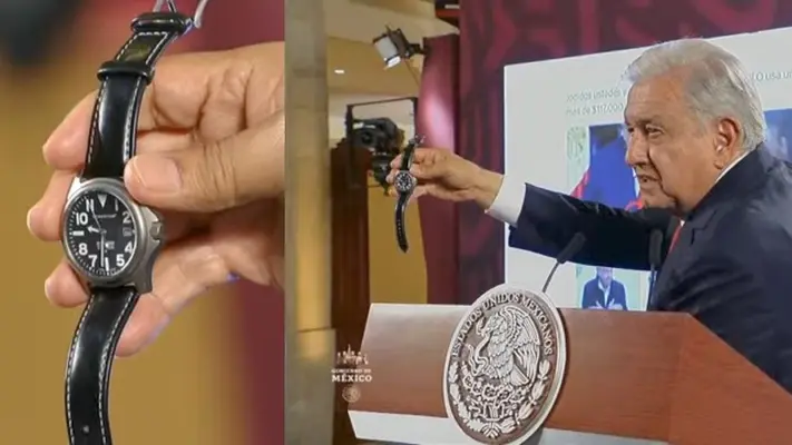 ¿Cuánto cuesta el reloj de AMLO? ¿117 mil pesos? El presidente aclara el precio de su polémico reloj