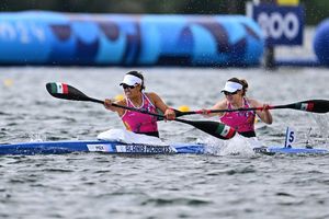Karina Alanís y Beatriz Briones terminan en segundo lugar de la Final B de Canotaje Sprint