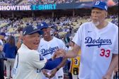 Dave Roberts, manager de los Dodgers, se convirtió en un fan al conocer a los Lakers Showtime