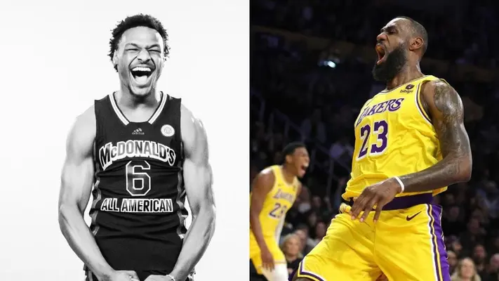 NBA: Lebron James jugará con su hijo Bronny en los Lakers