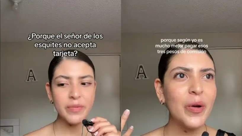 VIDEO: Influencer se queja de los vendedores ambulantes por no aceptar pagos con tarjeta