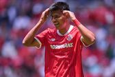 Toluca vence al Atlético de San Luis a pesar de quedarse con un hombre menos
