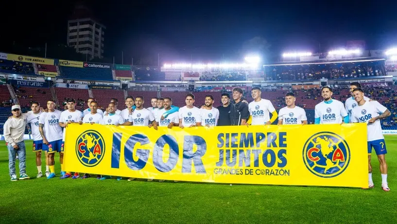 ¡Unidos con Igor! América lanza mensaje de aliento a Lichnovsky tras su lesión