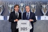 Real Madrid extiende contrato de Luka Modric hasta 2025