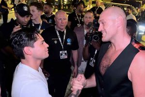 Ryan García presente para apoyar a Tyson Fury previo a la pelea ante Oleksandr Usyk