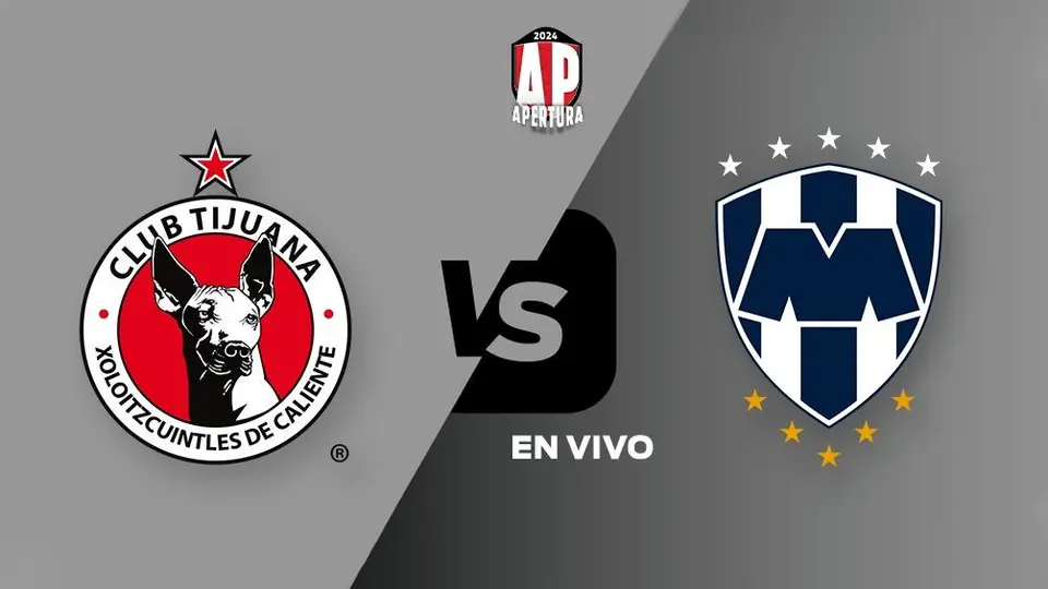 Xolos vs Rayados EN VIVO Liga MX Jornada 5 Apertura 2024