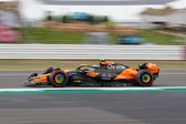 Lando Norris domina la FP1 del GP de Gran Bretaña; Checo Pérez no tuvo participación