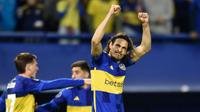 Edinson Cavani resurge y busca el título con Boca Juniors