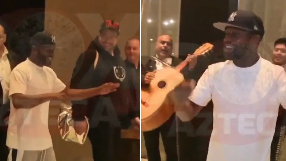 Floyd Mayweather es recibido a ritmo de mariachi previo a enfrentar a Gotti III