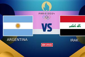 Argentina vs Irak EN VIVO Juego Olímpicos Futbol Masculino Grupo B Jornada 2