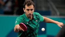 Marcos Madrid es eliminado de París 2024 en ronda preliminar de Tenis de Mesa