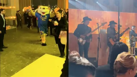 Una boda regia se robó los reflectores por llevar a Grupo Pesado... y una botarga de Tigres