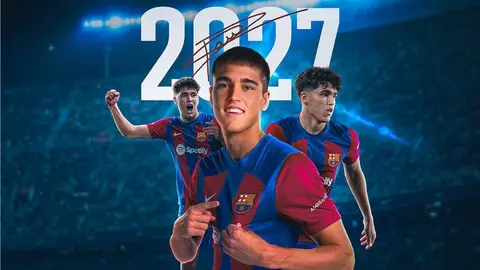 ¡Se queda! Barcelona renueva contrato de Pau Cubarsí hasta 2027