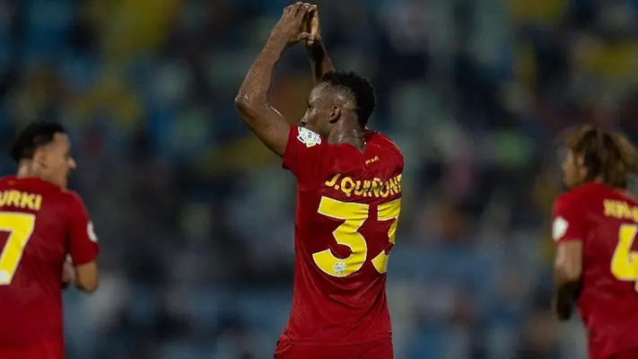 ¡Debut soñado! Julián Quiñones anota doblete en goleada de Al Qadisiya