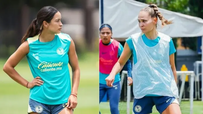 Camberos y Luebbert ya entrenan con América; Irene Guerrero también participó