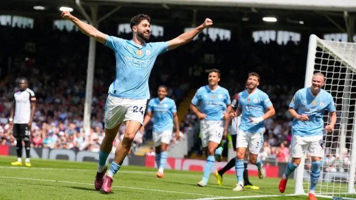 Manchester City golea a Fulham y retoma el liderato de la Premier League; Jiménez no jugó