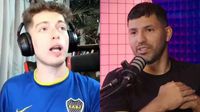 Kun Agüero protagoniza pelea con streamer 'Davo' tras eliminación de Boca Juniors