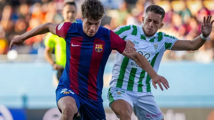 Rafa Márquez y el Barça B rescatan el empate en la Ida de la Final por el ascenso a segunda