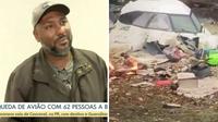 Tomar un café lo salvó de subir al avión que se desplomó en Brasil