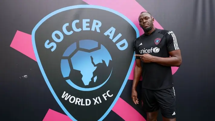 Usain bolt se rompió el tendón de Aquiles durante su participación en un encuentro benefico