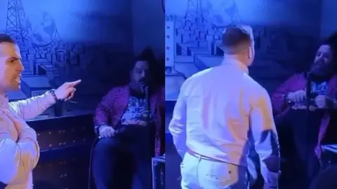 VIDEO: Padre de familia enfrenta a comediante tras hacer comentarios sexuales sobre su hijo de tres meses