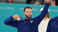 Stephen Curry consigue su primera medalla en Juegos Olímpicos a los 36 años de edad