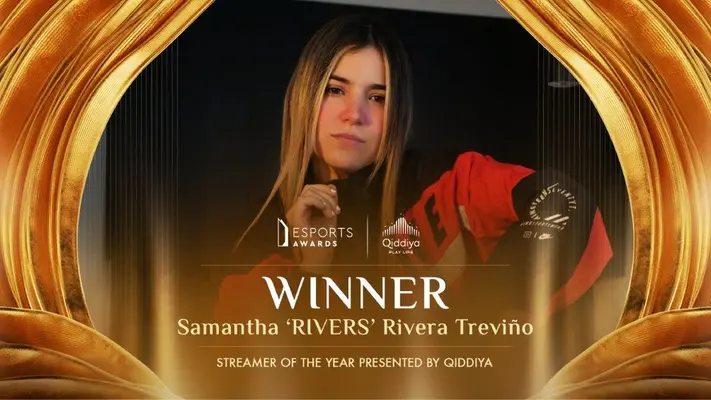 ¡La mejor! Rivers es premiada en los Esports Awards como la ‘Streamer del Año’