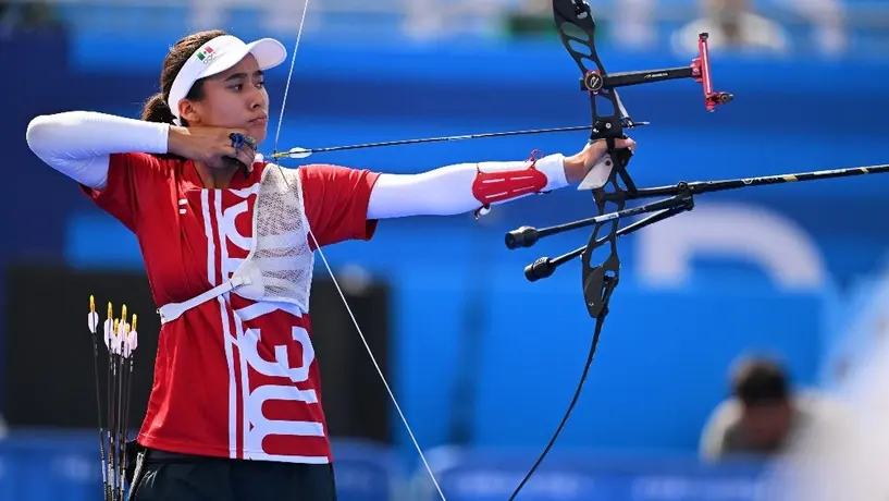 ¡Levanta la cara! Ángela Ruiz se despide de París 2024 tras ser eliminada en Tiro con Arco Femenil