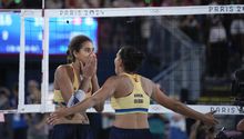 París 2024: DJ calma trifulca en el voleibol de playa con ‘Imagine’ de John Lennon