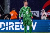 Ter Stegen festeja su primer partido con Barcelona en la temporada
