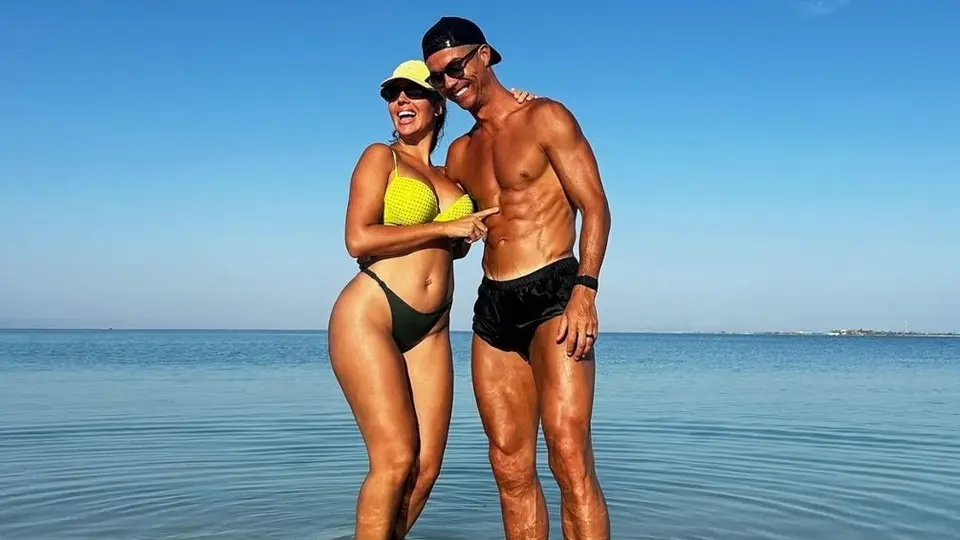 ¡En gran forma! Cristiano Ronaldo y Georgina Rodríguez presumen su estado físico en redes