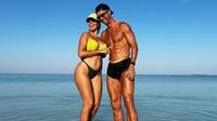 ¡En gran forma! Cristiano Ronaldo y Georgina Rodríguez presumen su estado físico en redes