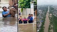 Río Cazones se desborda en Poza Rica, Veracruz; familias tienen que ser desalojadas