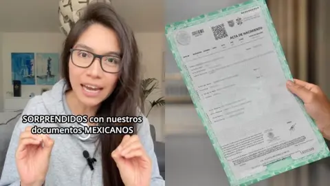 ¿Los alemanes envidian actas de nacimiento mexicanas? Esto dice una TikToker
