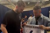 Sergio Ramos se hace presente en las Finales de la NBA con sorpresas para Doncic