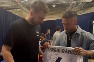 Sergio Ramos se hace presente en las Finales de la NBA con sorpresas para Doncic