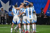 Argentina sufrió pero venció a Canadá en el inicio de la Copa América