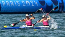 Karina Alanís y Beatriz Briones terminan quintas en Canotaje Sprint y se quedan sin chance de medalla