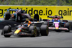 Checo Pérez reconoció que batalló ante Ricciardo y Leclerc en la sprint de Miami