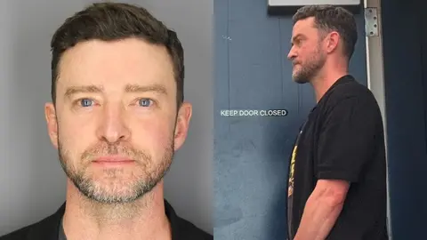 Revelan foto del arresto de Justin Timberlake: Esto fue lo que le dijo a los policías