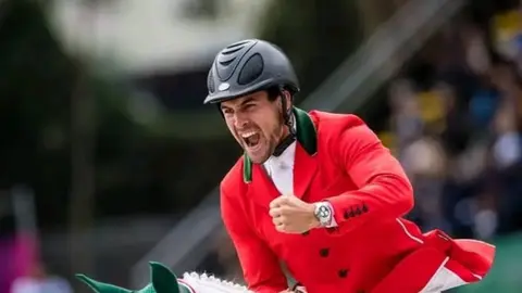 Atletas mexicanos en París 2024: Quién es Andrés Azcárraga, quien disputa Final de Salto Ecuestre