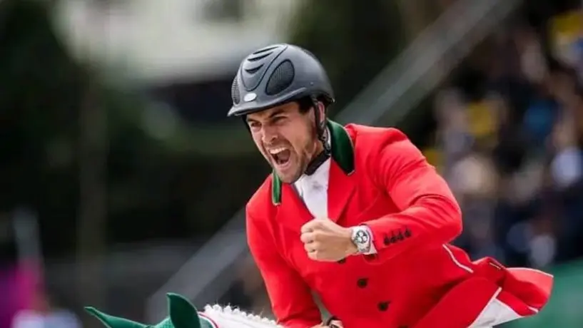 Atletas mexicanos en París 2024: Quién es Andrés Azcárraga, quien disputa Final de Salto Ecuestre