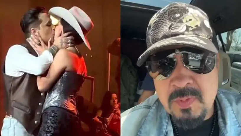 Pepe Aguilar hace live para hablar del romance de Ángela Aguilar y Christian Nodal ¿Qué dijo?