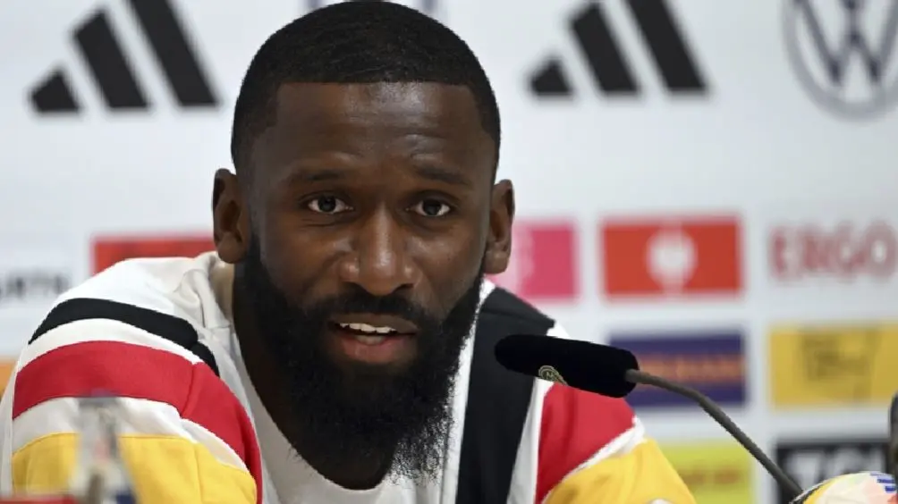 Antonio Rüdiger con Alemania | AP