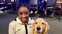 Beacon: El perro que llegó al equipo de Gimnasia de Estados Unidos para la salud mental