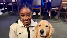 Beacon: El perro que llegó al equipo de Gimnasia de Estados Unidos para la salud mental