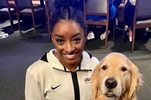 Beacon: El perro que llegó al equipo de Gimnasia de Estados Unidos para la salud mental