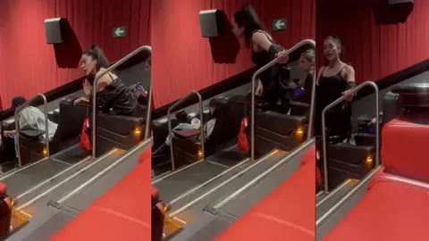 'Lady Cinemex' golpea e insulta a otros clientes durante función de cine