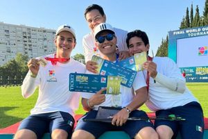 ¡Un boleto más! Equipo mexicano varonil de tiro con arco obtiene plaza para París 2024