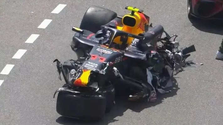 Reparar el auto de ‘Checho’ Pérez costará hasta tres millones de dólares a Red Bull